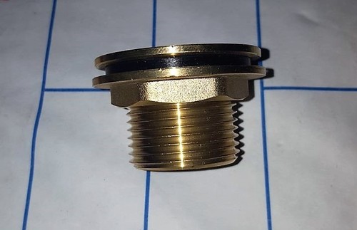 Regentonnendurchführung Messing Tankdurchführung Tankdurchführung 3/4"IG x 1 "AG - Bild 7 von 9