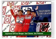 1992 Grid Motorsports Formula One Racing Gerhard Berger Japan #114