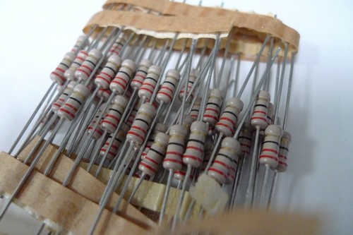 Resistor Metal Film Philips 5% X5 Off Original Vintage Resistors Drop Down Menu - Picture 92 of 657