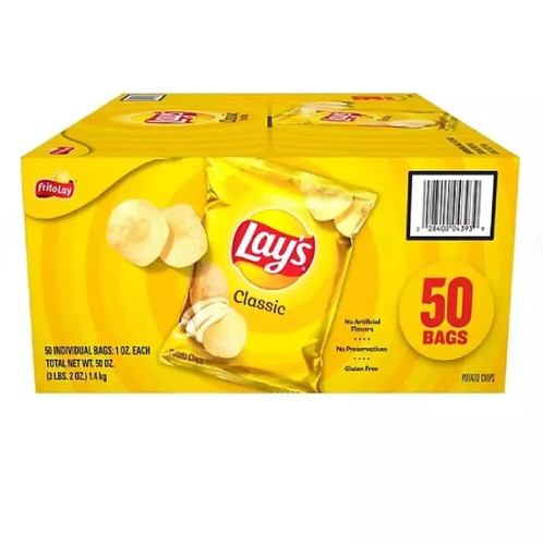 Lay's Classic Potato Chips (1 oz., 50 pk.) - Picture 5 of 5