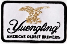 Yuengling America's Oldest Brewery Uniform or Shirt Patch  4" X 2 1/2"