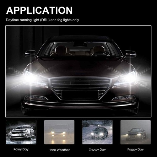 4x H1 6000K Super White 80W LED Headlight Bulbs Kit Fog Driving Car Light Lamps - Picture 6 of 8