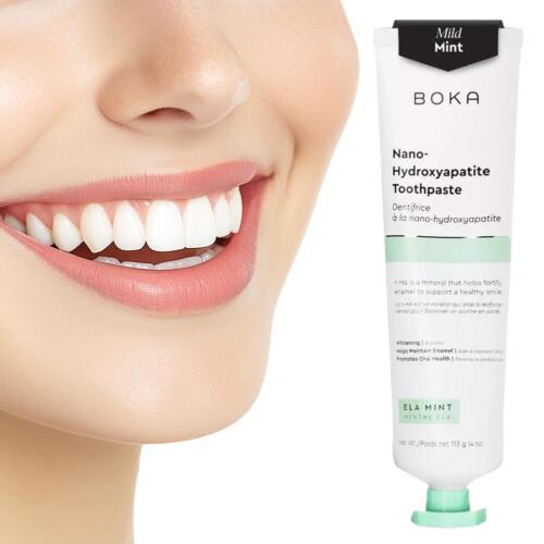 Boka Nano Hydroxyapatite Dentifrice Dentifrice Menthe Pour Dents Sensibl. - Imagen 3 de 10