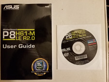 Asus P8 H61-M LE R2.0 Manual Drivers and Utilities CD/DVD