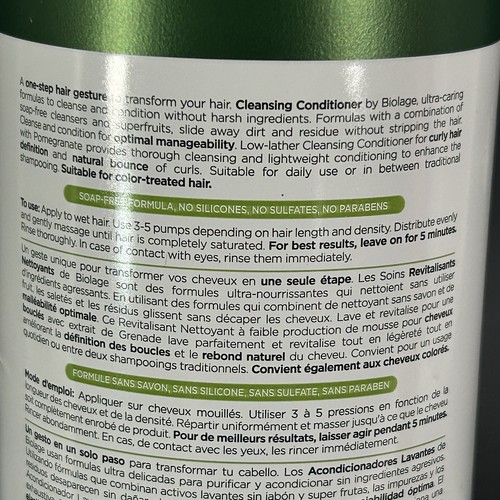 MATRIX BIOLAGE Cleansing Conditioner For Curly Hair 33.8 Oz. - 第 6/8 張圖片