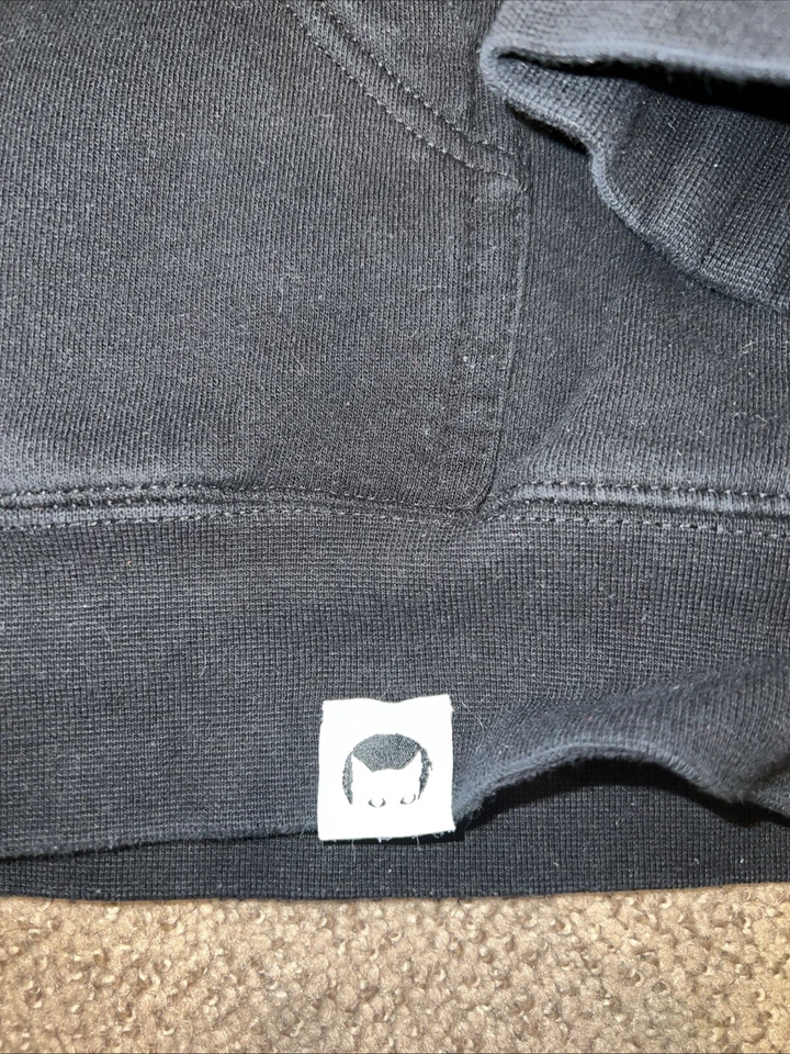GUTTER CAT GANG Merch Sudadera con Capucha Negra Talla L Foto 2 de 4