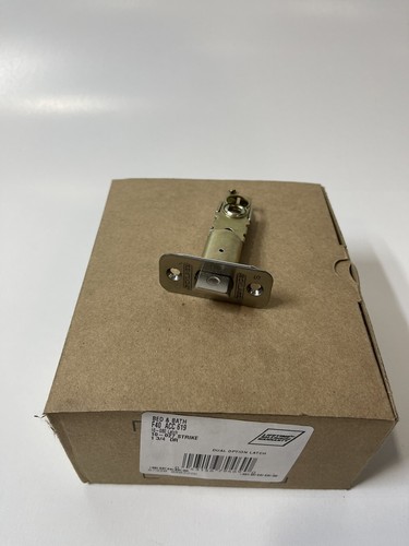 Schlage F40-ACC-619 Nickel Accent Privacy Door Lever Set NEW! Fast Shipping! - Picture 4 of 9