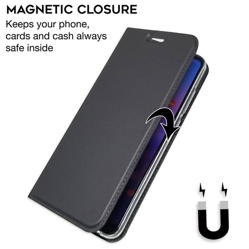 Funda de móvil plegable para Huawei P20 Pro, Flip Case cuero sintético cubierta protectora - Imagen 7 de 15