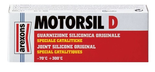 96 AREXONS MOTORSIL D 60GR ROSSA GUARNIZIONE SILICONICA PER MOTORE MASTICE - Foto 1 di 1