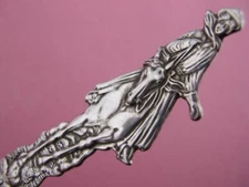 Sterling Silver JOSEPH MAYER Souvenir Spoon WESTERN GIRL Douglas AZ