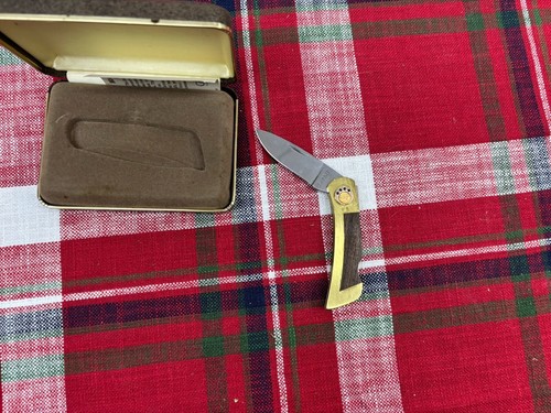 Gerber 97223 SPORTSMAN Hunter Pocket Knife Portland TSA EDC ruby gold New Other - Picture 3 of 5