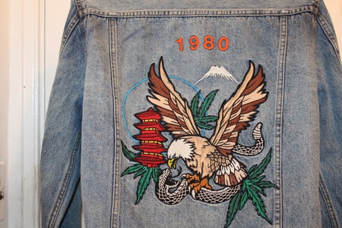 Wiz Khalifa x CPS Chaps Denim 1980 Jean Jacket | Medium RARE Hip Hop Rapper - Picture 9 of 11