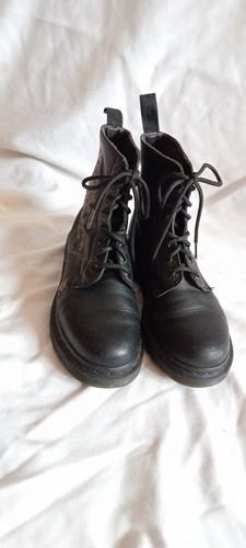 Dr Martens Evisu 1460 Amylee Black Tattoo Japanese Koi Ankle Boots Uk 4 Eu 37 - Picture 5 of 15