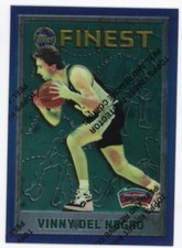 1995-96 Topps Finest Vinny Del Negro #78