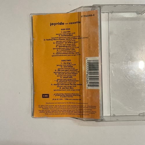 Tape Cassette Roxette Joy Ride 1991 - Picture 4 of 6