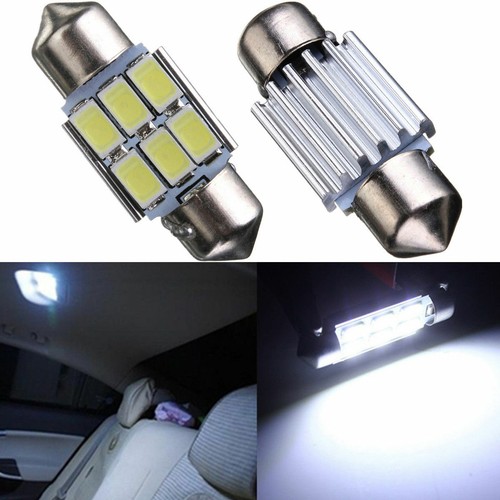 Lampadina Navetta Lampada A LED SMD C5W Anti Errore Fuoco Xenon 31 36 39 - Photo 4/76