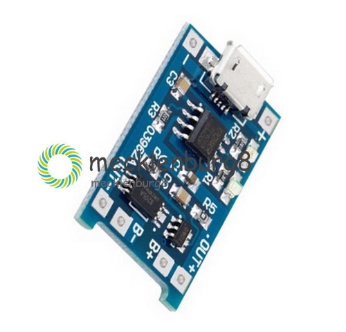 5X 5V Micro USB 18650 Lithium Akkuladegerät Battery Charger Module TP4056 - Bild 1 von 4