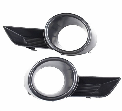 2PCS Fog Light Lamp Grille Cover Trim Fit For Toyota Highlander Series 2008-2010 - Picture 2 of 6