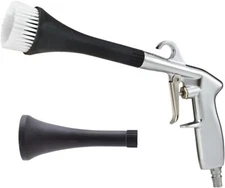 Car Air Pulse Cleaning Gun Kit, Interior Car Detailing Tools with 2 Nozzle