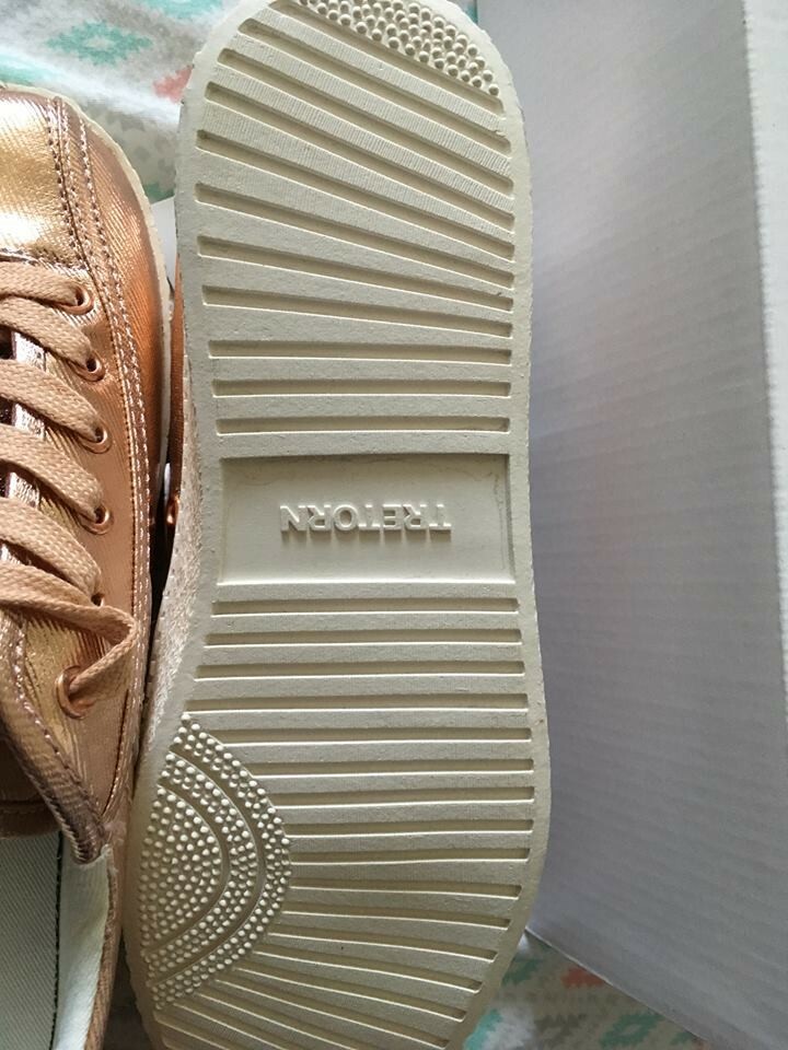Tretorn Women's NYLITE PLUS pink pink pink gold Size US 5.5 cf891e Tretorn Women's NYLITE PLUS pink pink pink gold Size US 5.5 cf891e