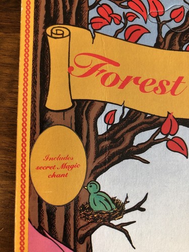 Vintage RARE Magic Forrest Trolls Doll Figure Toys Cardboard Card - Picture 3 of 4