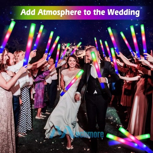 24X Ultrahell 16 Zoll große LED Schaumsticks Bulk-Light Sticks 12 Stunden Dauer - Bild 25 von 28
