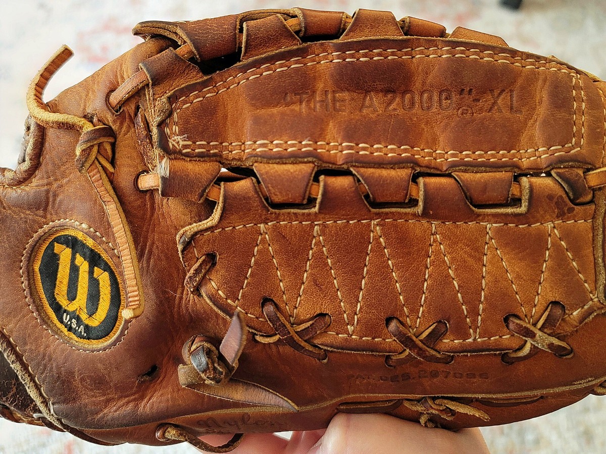 Wilson　A2000 米国製 Made in USA Vintage Wilson “The A2000” XL Leather Baseball Glove, Made