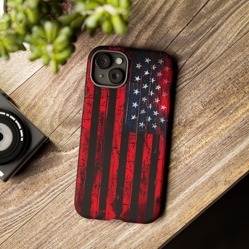 iPhone/Galaxy/Google Rugged American Flag Neon Colors Patriotic Tough Phone Case - Picture 53 of 274