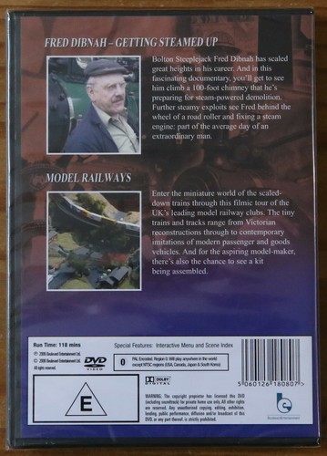 Heritage - Fred Dibnah Getting Steamed Up - Model Railways - DVD - New/Sealed - Picture 2 of 8