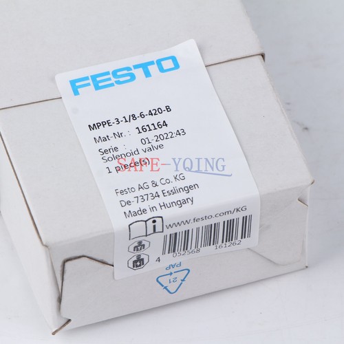 1 Stück Festo MPPE-3-1/8-6-420-B 161164 Elektro Proportional NEU - Bild 1 von 3