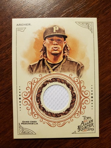 2019 Topps Allen and Ginter Relics #FSRACA Chris Archer A - Bild 1 von 6
