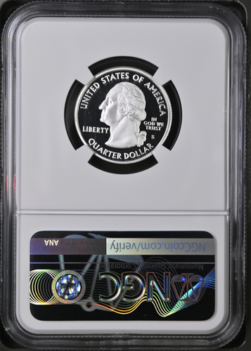 :2007-S S25C WASHINGTON MONTANA QUARTER NGC PF70UCAM SILVER RARITY R2 TOP-POP - Picture 2 of 2