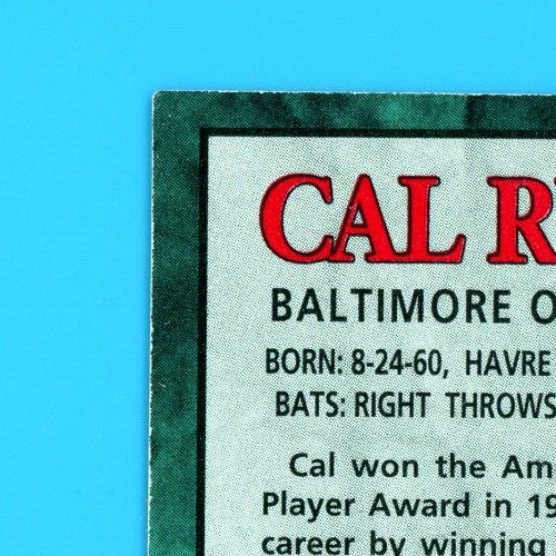 1994 Post Collection #25 - Cal Ripken Jr - Orioles HOF - Picture 7 of 10