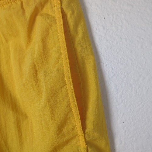 Speedo Swim Trunks Men's Large Black Yellow Pocket Mesh Lining - Picture 4 of 8