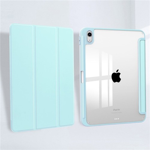 Für iPad A16 11/10/9/8/7/6/5.Gen Air 4/5 Pro 11/12.9 Anti-Schock Smart PU Cover - Afbeelding 39 van 57