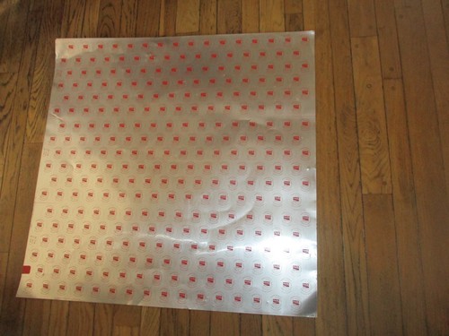 Vtg Coca-Cola UNCUT SHEET Original 35 x 34 CAN LABELS Label Pop Top Soda Sign - Picture 1 of 9