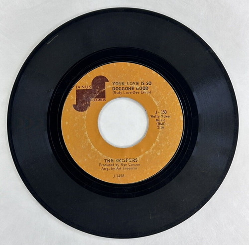 The Whispers 45 RPM Single Crackel Jack / Your Love Is So Doggone Good - Bild 4 von 7