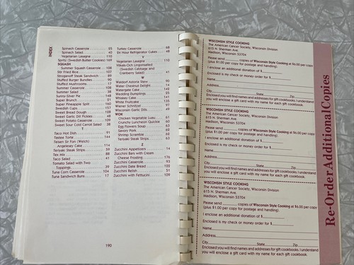 Wisconsin Style Cooking VTG 1980 Cookbook Norwegian ethnic German Scandinavian - Imagen 5 de 8