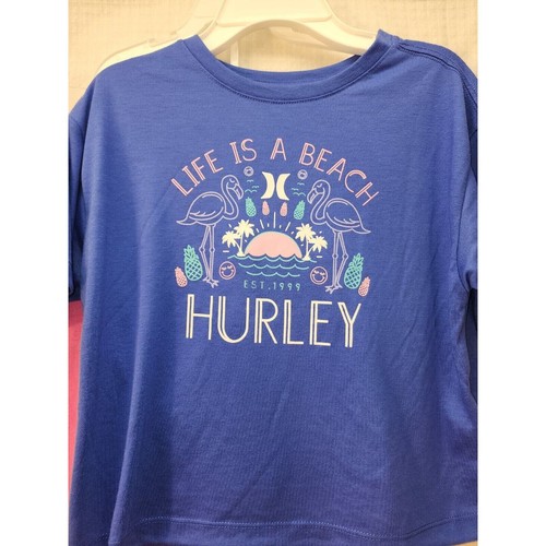 Girls Bundle Size 10/12 Sweatpants Short Sleeve Hurley Shirt Pajama Set - Picture 3 of 12