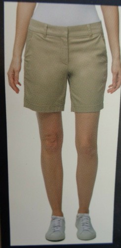 NEW Tommy Hilfiger Women's Shorts Womens SZ 10 98% Cotton Tan - Picture 5 of 5