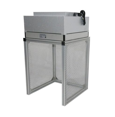 Dust Free Room Phone Repair Optical Electronic Component Single Fan Fume Hood - Picture 5 of 21