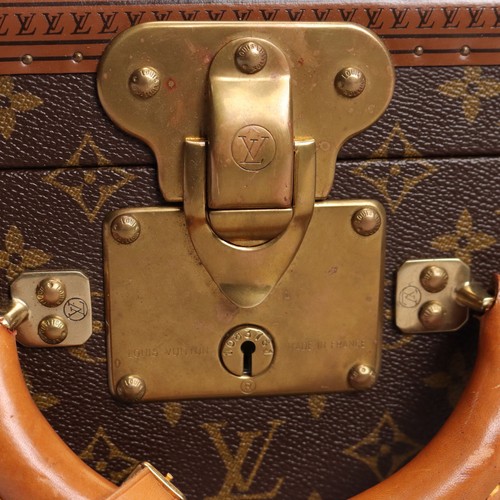 Vintage 1990s Suitcase Louis Vuitton Bisten 60 Monogram Canvas - Picture 3 of 7