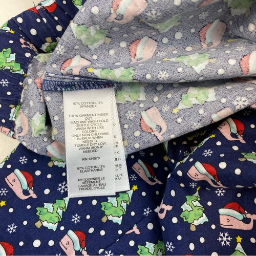Vineyard Vines Santa Whale Lounge Pajama Pants Medium - Picture 4 of 6