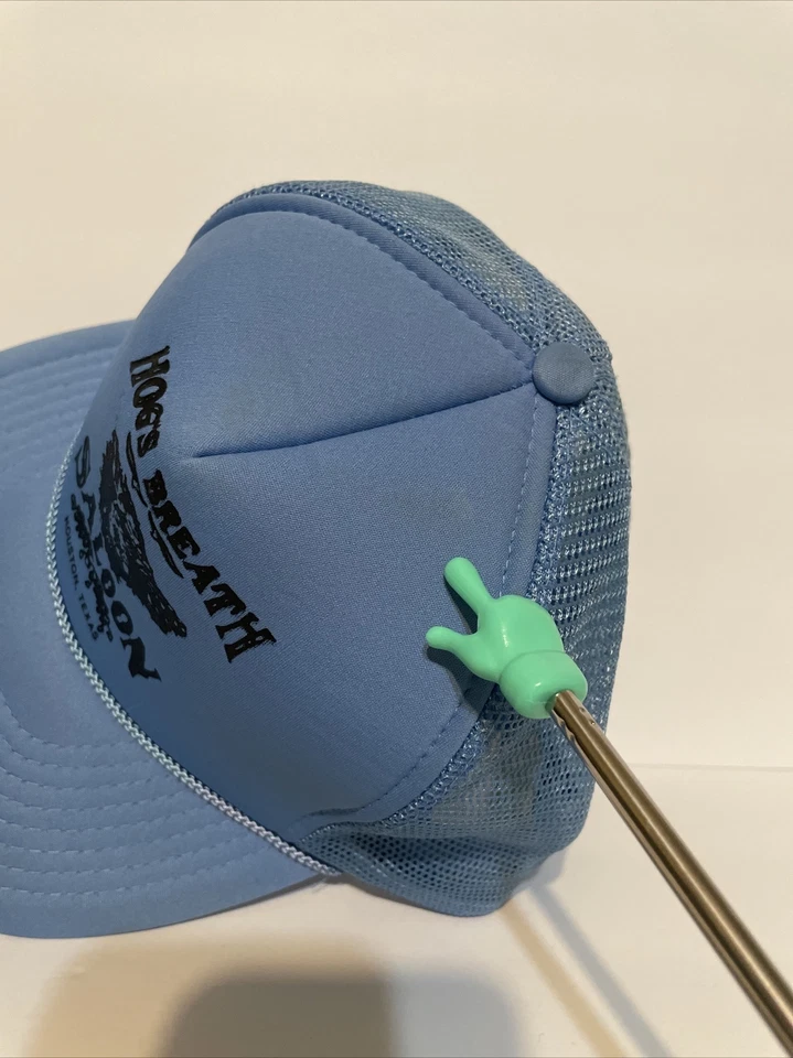 Sombrero de camionero vintage Hog’s Breath Saloon Houston Texas Snapback Foto 4 de 4