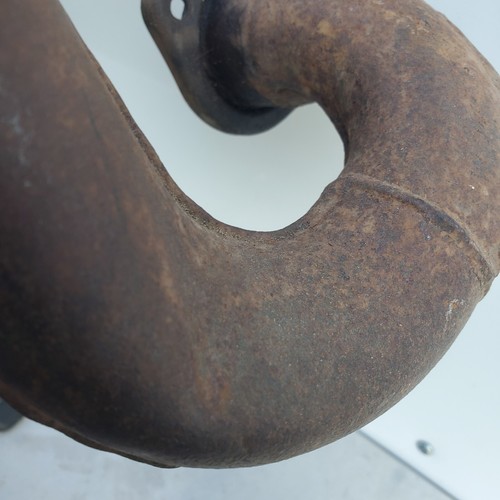 1976 77 Yamaha TY250 Exhaust Head Pipe Chamber - Foto 11 di 11
