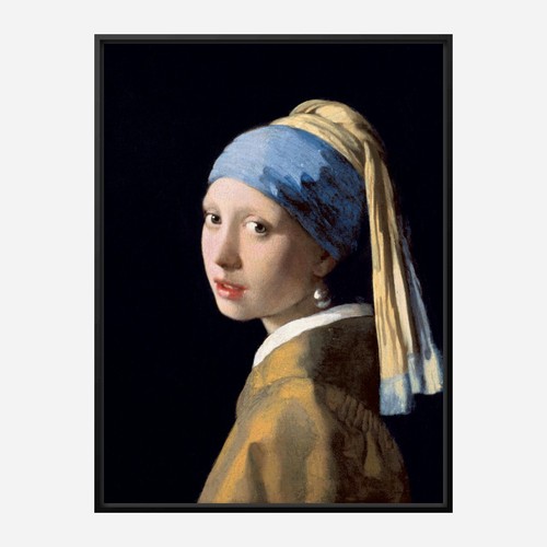Girl with a Pearl Earring by Johannes Vermeer Giclee Art Print + Ships Free - Picture 3 of 4