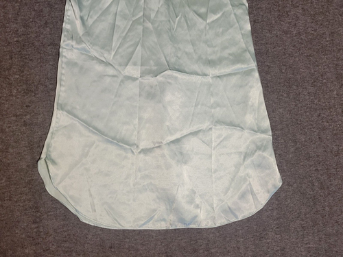 JONES NEW YORK SLEEVELESS SHORT NIGHTGOWN IN PALE GREEN BUTTONs SIZE MED - Picture 9 of 10