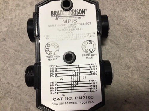 Brad HARRISON  1300390336 DN2100 Circular Metric Connector MC MPIS - Picture 2 of 6
