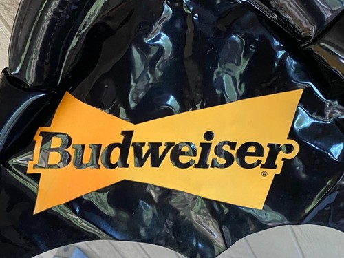 Vintage Budweiser Monster Party Inflatable Halloween Bat Bud Light Bud Dry 36" - Picture 5 of 14