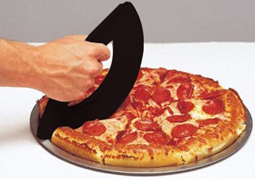 Smartwares Rock'n Roll Pizzaschneider Kunststoff Antihaftbeschichtet Schaukeln 9 Zoll Hergestellt in... - Bild 2 von 2